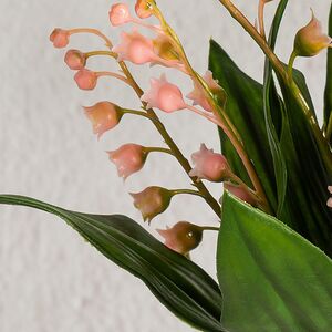 Искусственный цветок в горшке Ландыш - Molinella 23 см Summer Deco фото 7