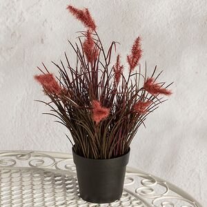 Искусственное растение в горшке Пеннисетум - Malvern Wells 32 см Summer Deco фото 4