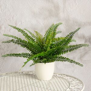 Искусственный цветок в горшке Папоротник - Малмсбери 43 см