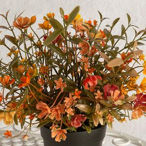 Искусственный цветок в горшке Tramonti - Тайный Сад 24 см Summer Deco фото 2