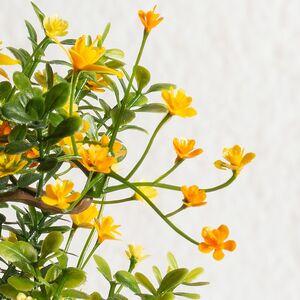 Искусственный Бонсай Цукуйоми 13 см желтый Summer Deco фото 4