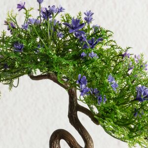 Искусственный Бонсай Хинаока 14 см фиолетовый Summer Deco фото 2