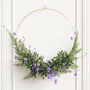 Венок декоративный Нарин - Цветочные Иллюзии 41 см