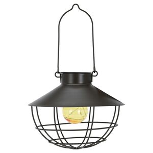 Подвесной светильник на солнечной батарее Solar Alton 22 см, IP44, коричневый Koopman фото 5