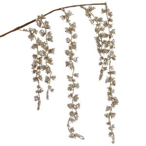 Декоративная ветка Жемчужная Карамель 95 см (Kaemingk, Нидерланды). Артикул: 515194