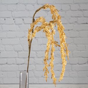 Искусственная ветка Гранада 85 см, молочно-карамельная (Kaemingk, Нидерланды). Артикул: 516233-1