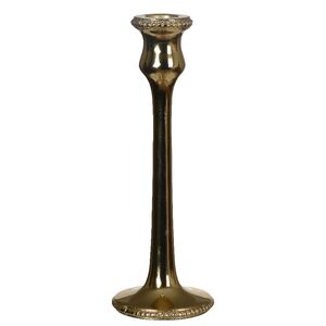Металлический подсвечник для одной свечи Ghisland 21 см, золотой