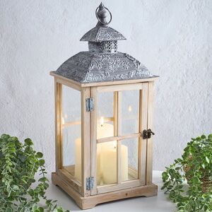 Деревянный фонарь Тулон 54 см