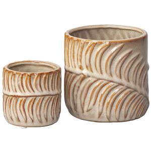 Керамическое кашпо Modern Jungle: Amber 11 см Kaemingk фото 2