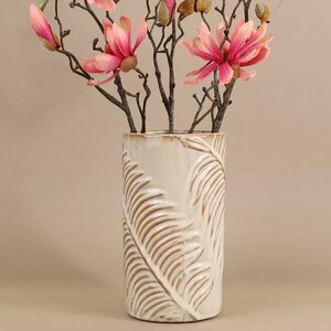 Керамическая ваза Modern Jungle: Amber 19 см Kaemingk фото 1