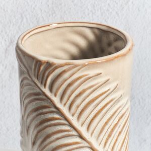 Керамическая ваза Джунгли Модерн 19 см песочная Kaemingk (Кейминг) фото 3