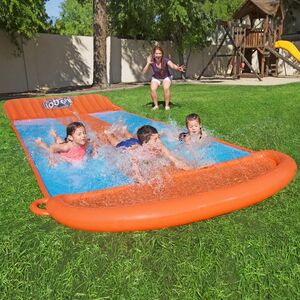 Водная дорожка для скольжения Triple Slide 549 см Bestway фото 1