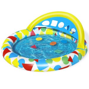 Надувной бассейн для малышей с сортером Kiddie Dream 120*117 см Bestway фото 2