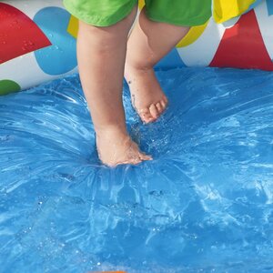 Надувной бассейн для малышей с сортером Kiddie Dream 120*117 см Bestway фото 4