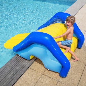 Надувная горка для бассейна Giant Pool Slide 247*124*100 см Bestway фото 2