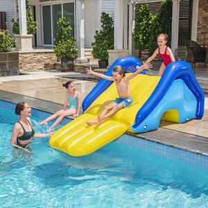 Надувная горка для бассейна Giant Pool Slide 247*124*100 см (Bestway, Китай). Артикул: 52453