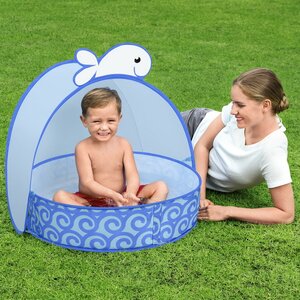 Детский каркасный бассейн с навесом Pop-Up Splash 78*68 см