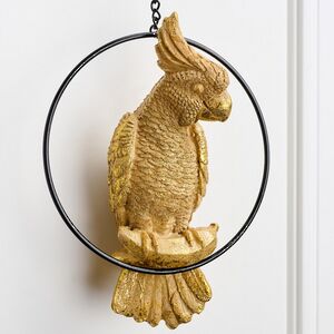 Декоративное украшение для дома Птичка - Попугай Риччи 16 см (Kaemingk, Нидерланды). Артикул: 530350-2