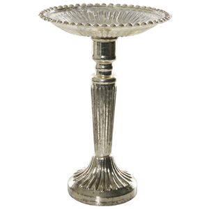 Стеклянный подсвечник на ножке Мауритц 25 см ShiShi (ШиШи) фото 7