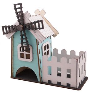 Чайный домик Мельница Маркен 22 см бирюзовый Star Trading (Svetlitsa) фото 2