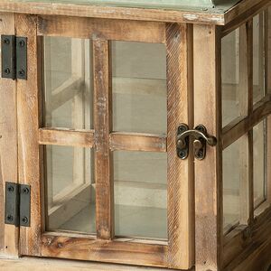 Деревянный фонарь для свечи Даннотар 39 см Kaemingk фото 5