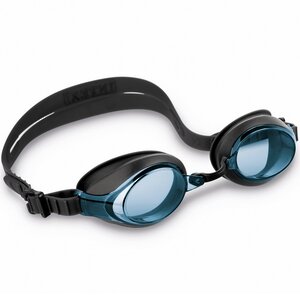 Очки для плавания Racing Pro, синие, 8+ INTEX фото 1