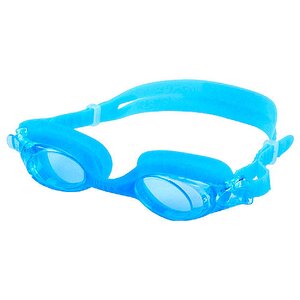 Очки для плавания Pro Team голубые, 3-8 лет