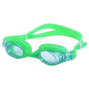 Очки для плавания Pro Team зеленые, 3-8 лет