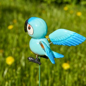 Садовый штекер Попугай Филиппо 67 см синий Koopman (Купман) фото 4