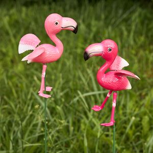 Садовый штекер Фламинго Флориан 67 см фуксия Koopman фото 3