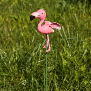 Садовый штекер Фламинго Флориан 67 см розовый Koopman (Купман) фото 5
