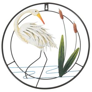 Декоративное панно Цапля Жозефина 35 см (Koopman, Нидерланды). Артикул: 557104600-3