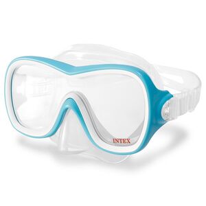 Маска для плавания Wave Rider Sport бирюзовая, 8+ (INTEX, Китай). Артикул: 55978-2