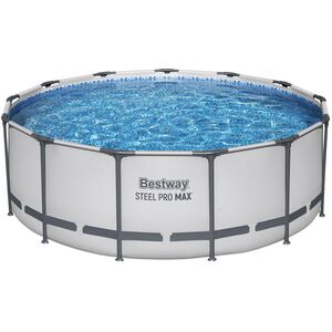 Круглый каркасный бассейн Bestway Steel Pro Max 396*122 см, фильтр-насос, аксессуары Bestway фото 10