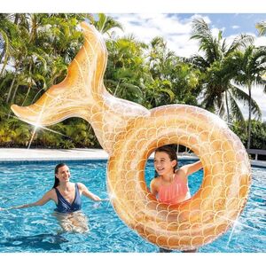 Надувной круг Хвост Русалки 147*107*79 см INTEX фото 6