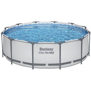 Каркасный бассейн Bestway Steel Pro Max 366*100 см, фильтр-насос Bestway фото 12