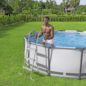 Каркасный бассейн Bestway Steel Pro Max 366*100 см, фильтр-насос Bestway фото 5