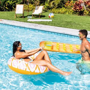 Надувной круг с ручками Timeless 114 см INTEX фото 5