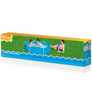 Детский каркасный бассейн Голубая Лагуна 152*38 см Bestway фото 8