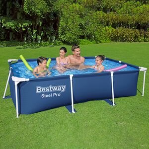 Прямоугольный каркасный бассейн 56403 Bestway 259*170*61 см