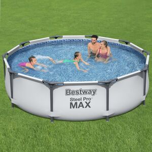 Каркасный бассейн 56406 Bestway Steel Pro Max 305*76 см (Bestway, Китай). Артикул: 56406