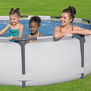 Каркасный бассейн 56408 Bestway Steel Pro Max 305*76 см, фильтр-насос Bestway фото 3