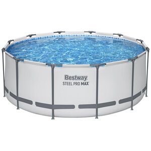 Каркасный бассейн 56420 BestWay Steel Pro Мах 366*122 см, фильтр-насос, аксессуары Bestway фото 9