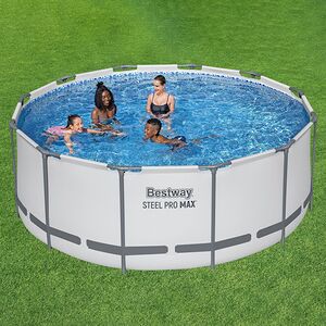 Каркасный бассейн 56420 BestWay Steel Pro Мах 366*122 см, фильтр-насос, аксессуары Bestway фото 4