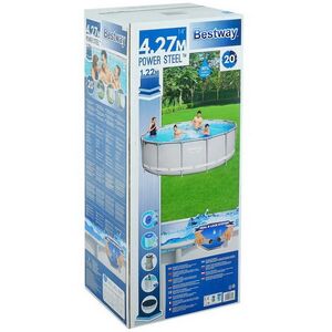 Каркасный бассейн Bestway Power Steel 427*122 см, фильтр-насос, аксессуары Bestway фото 6