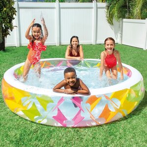 Семейный надувной бассейн Summer Joy 229*56 см, клапан INTEX фото 1