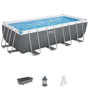 Прямоугольный каркасный бассейн Bestway Steel Pro Max 488*244*122 см, песочный фильтр-насос, аксессуары Bestway фото 2