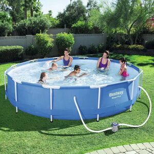 Каркасный бассейн BestWay Steel Pro (Бествей Стил Про) 305*76 см, фильтр-насос Bestway фото 2