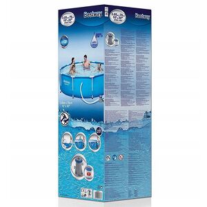 Каркасный бассейн BestWay Steel Pro (Бествей Стил Про) 305*76 см, фильтр-насос Bestway фото 3