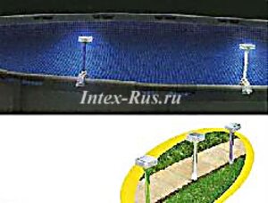 Фонари для подсветки бассейна и газона (INTEX, Китай). Артикул: 56690